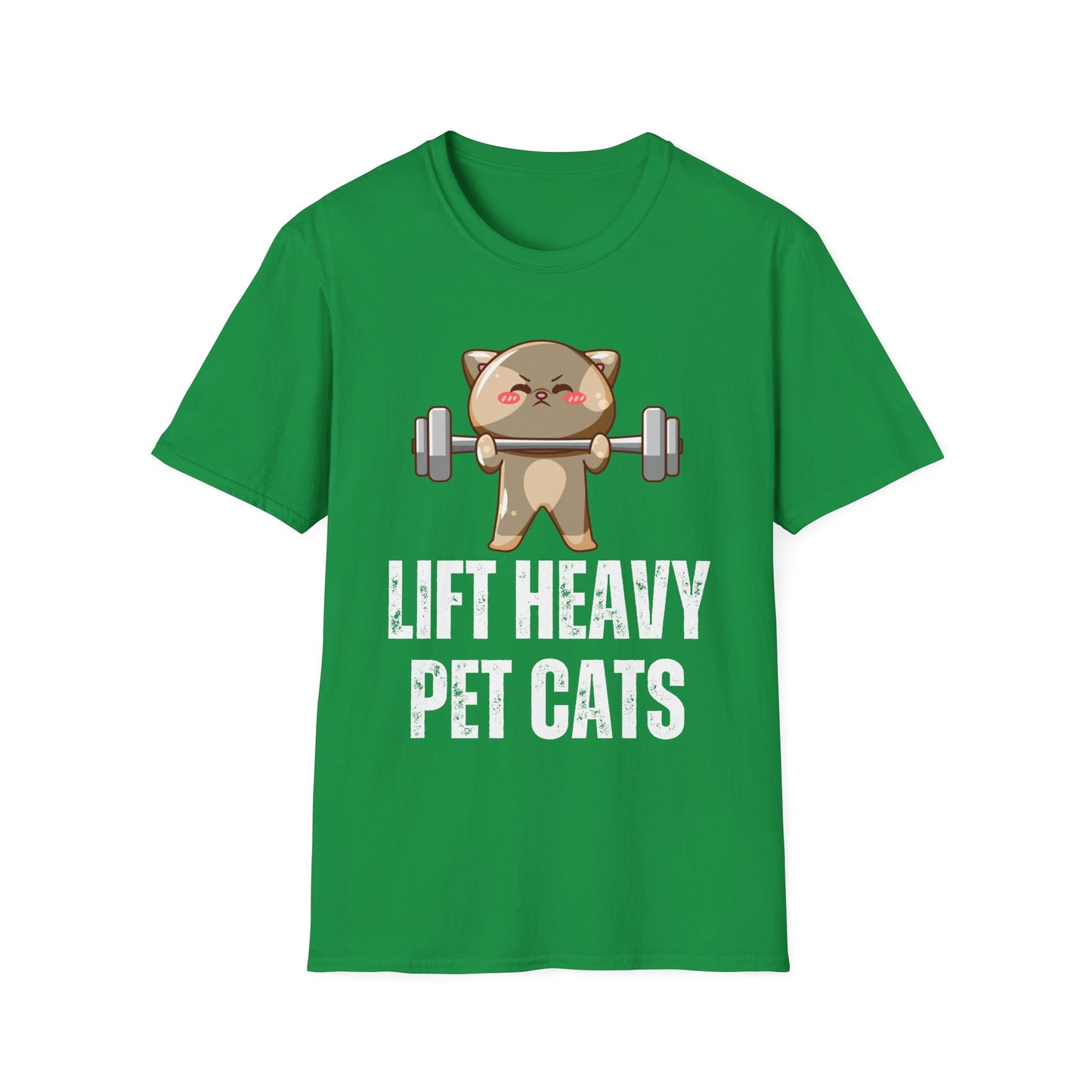 Funny Cat Lifting Weights T Shirt for Cat Lovers gift for Fitness Lover gift for Her Lift Heavy Pet CATS T-shirt Funny Cat Shirt Him gifts