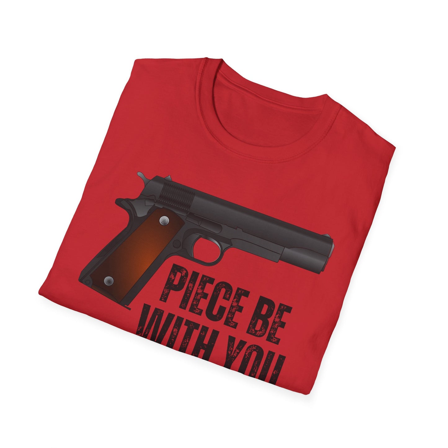Piece Be With You T-shirts Pistol T Shirt - Funny Shirt for Gun Enthusiast gift for Gun Lover gift for Pro Gun T-shirt for Him - Gifts for Dad - Gift for Him