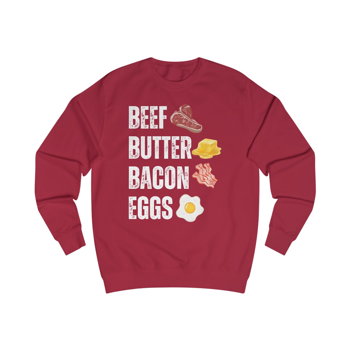 Carnivore Diet Sweatshirt for Meat Lover gift for Valentines Day gift for Him BBBE Sweatshirt gift for Her for Valentines Day Sweatshirt