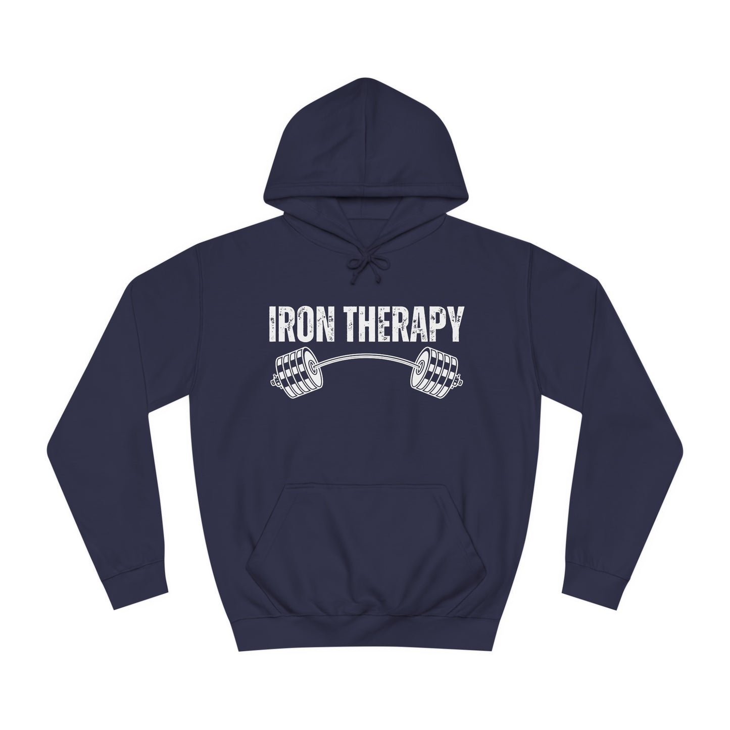 Workout Hoodie for Gym Lover gift for Fitness Lover gifts for Weightlifting sweatshirt - Powerlifting hoodie for Powerlifter Iron Therapy