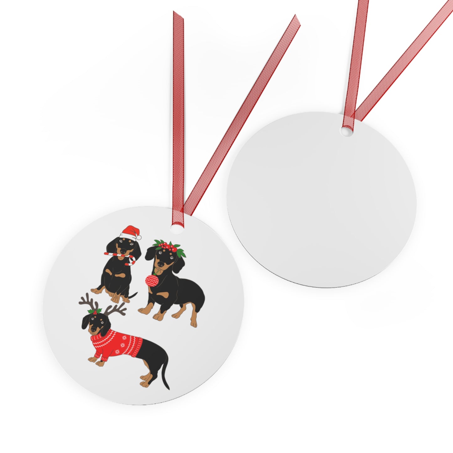 Weiner Dog Ornaments for Dachshund Dog Ornaments for Christmas Tree Ornament Dachshund Ornament for Funny Weiner Dog gifts for Her