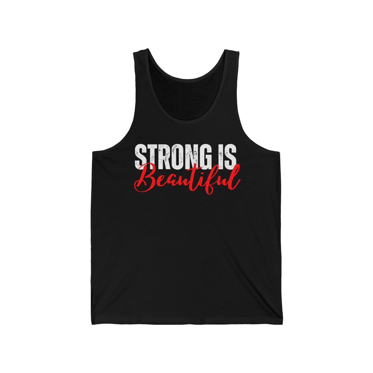 Strong is Beautiful Tank Top for Workout Tank Tops for Gym Tank Top for Womens gifts for Gym Rat gift Gym Lover Tank Top Fitness Lover gift