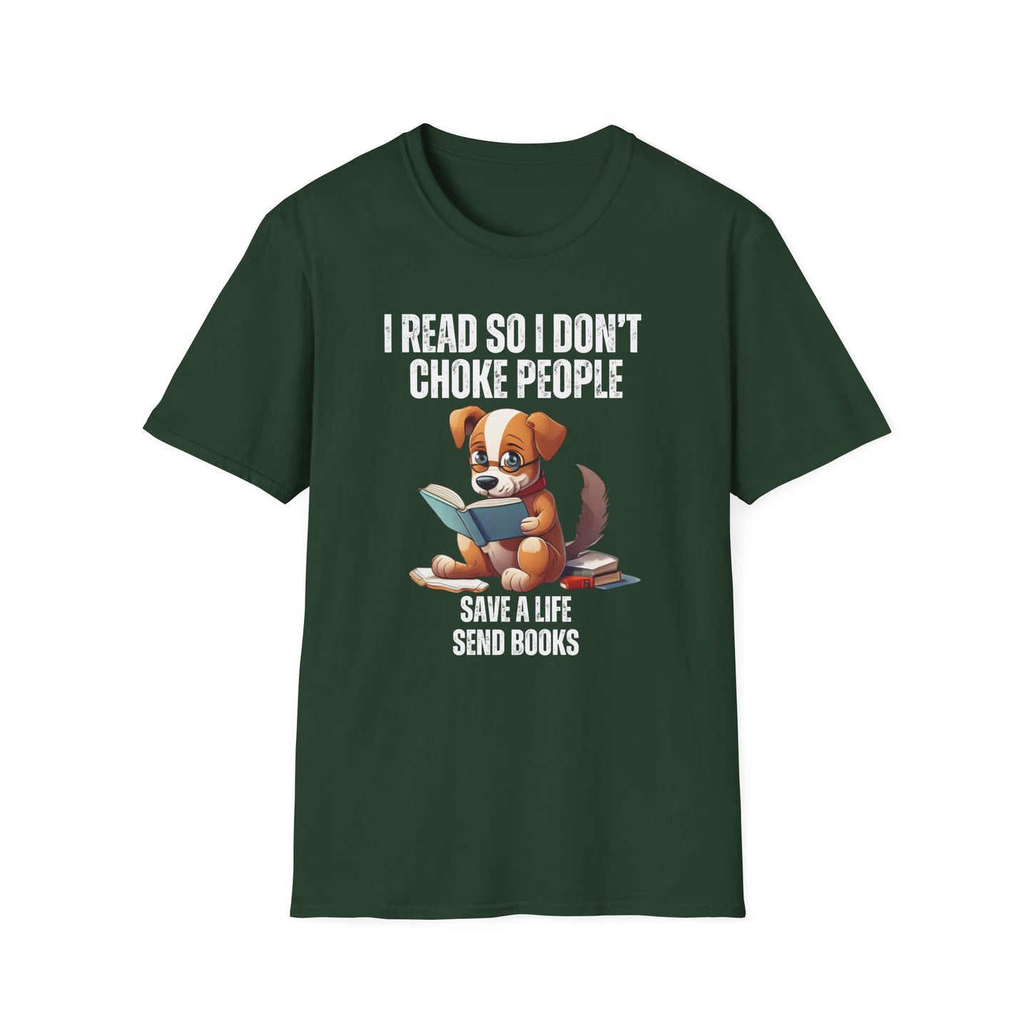 Cute Dog Shirt for Reading Lover gifts for Bookworm T Shirts for Dog Lovers gift for Dogs Reading a Book Tee Shirts Cute Puppy tee