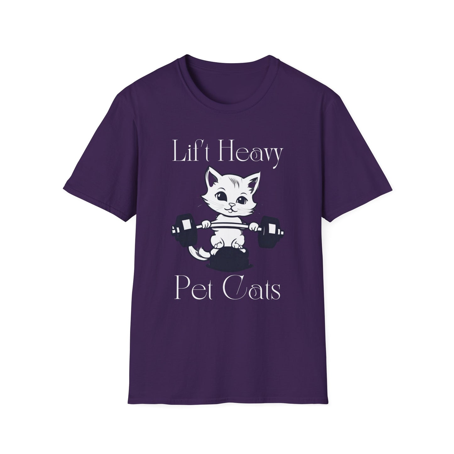 Lift Heavy Pet Cats shirt for Workout Lover gift Gym Lover gifts for Cat Lover gift for Cat Weightlifting Cats Lifting Weights Working out