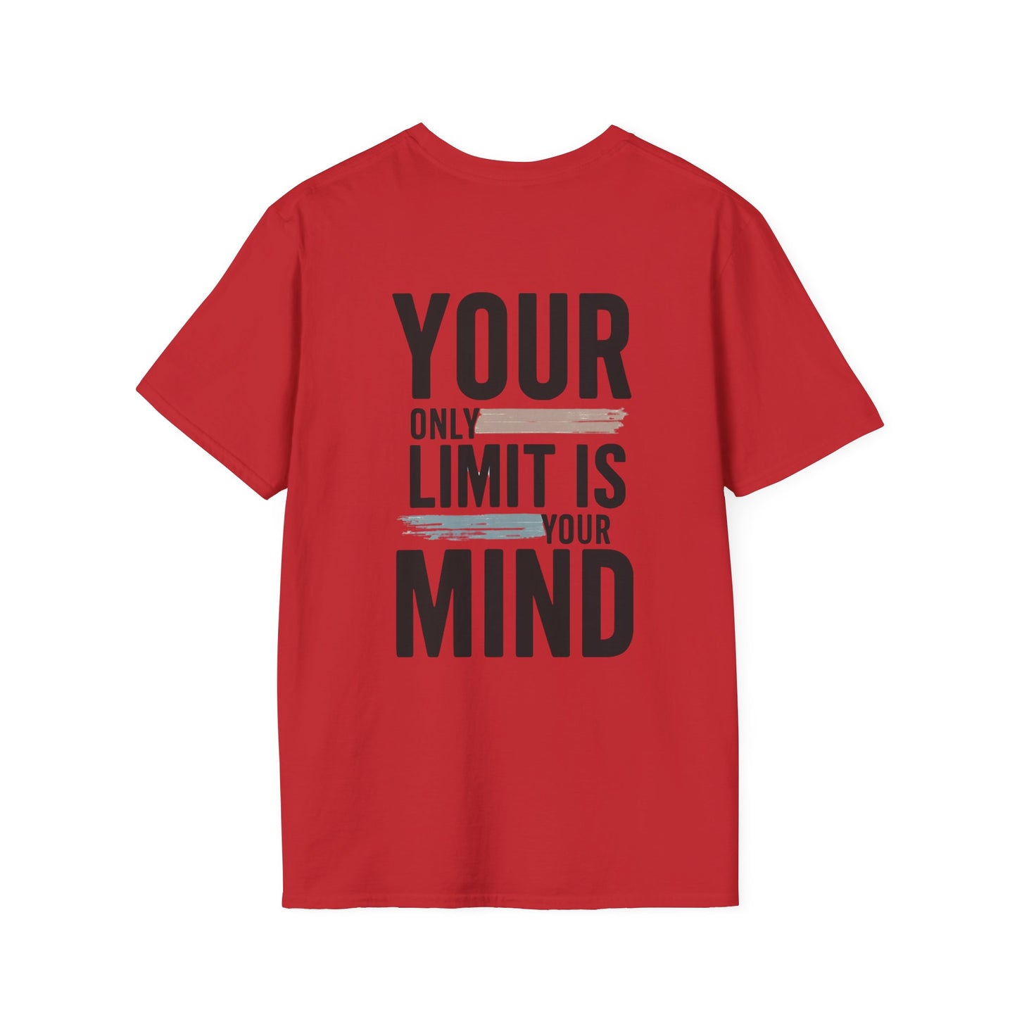 Motivational Unisex Softstyle T-Shirt, Inspirational Tee, Positive Quote Shirt, Mindful Clothing, Graphic Tee for Men and Women