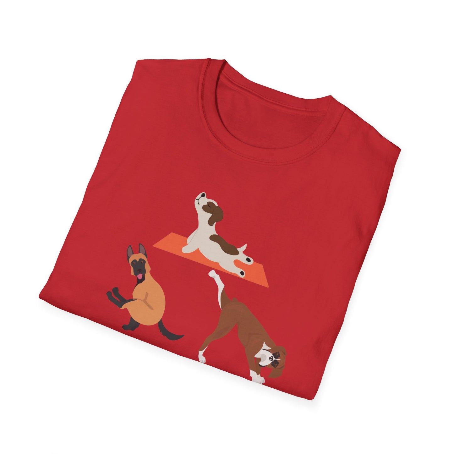 Yoga Dogs T-shirt Dog Yoga Shirt Funny Dog T-shirt for Dog Lover gift for Yoga Lover Gift Funny Yoga T Shirt Cute Dogs Doing Yoga Shirt