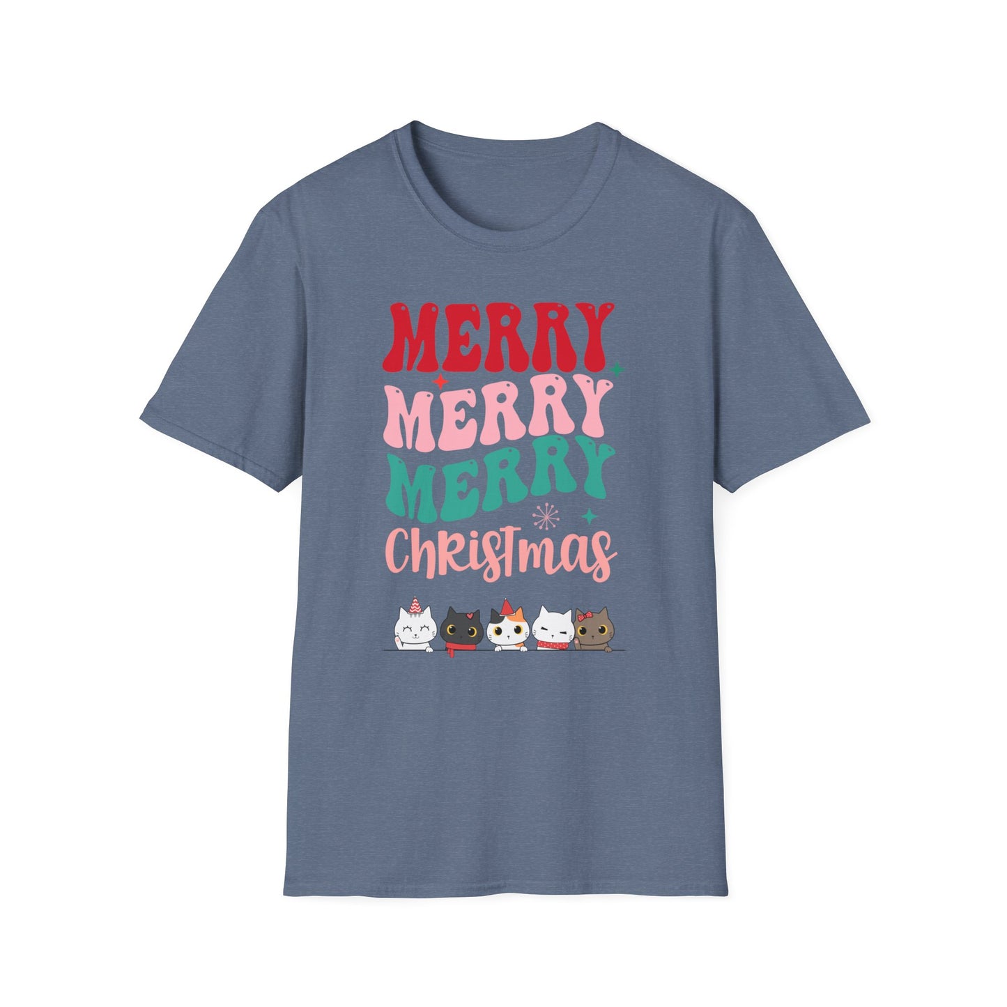 Groovy Christmas Shirt for Cat Lover gifts for Cat Lady T-shirt for Christmas Tshirt gifts for Cat Mom T-shirts for Christmas gift for Women