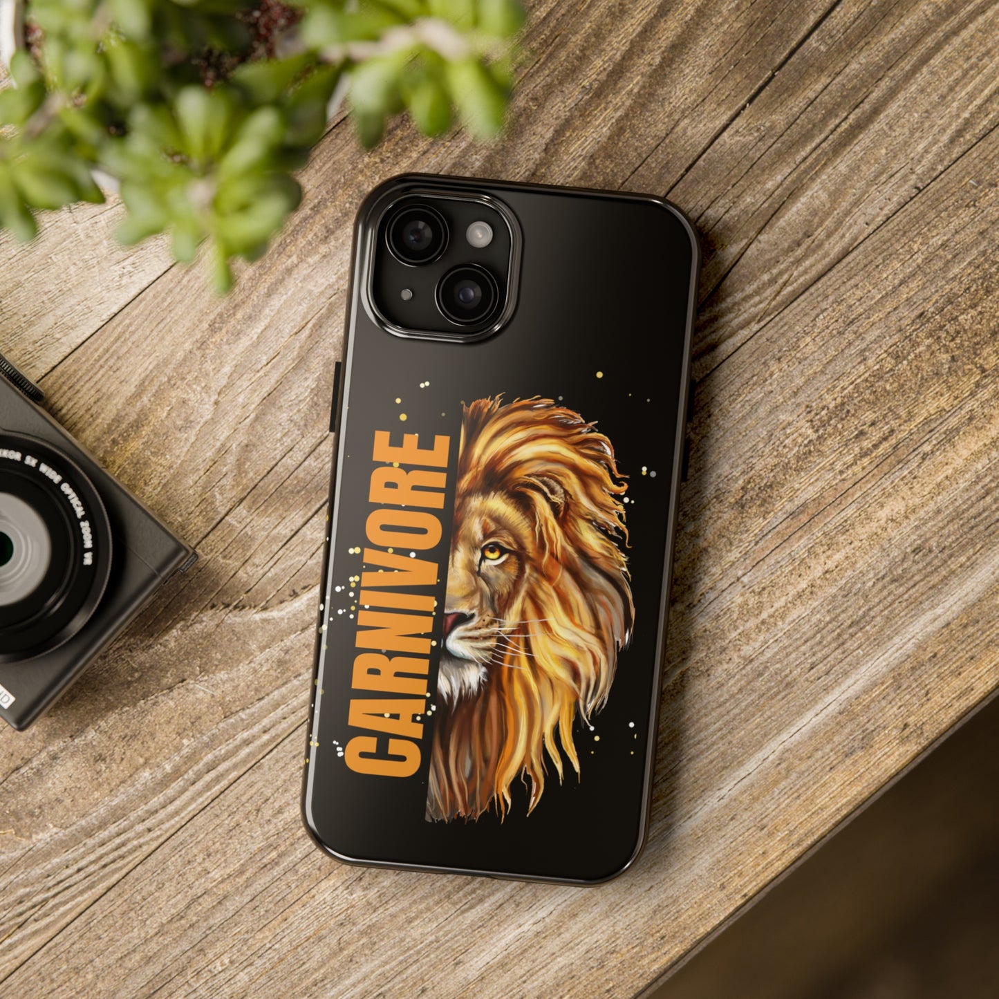 iPhone Case Lion Phone case for Carnivore gift for Lion Lover gift for him or gift for Her Tough Phone Cases