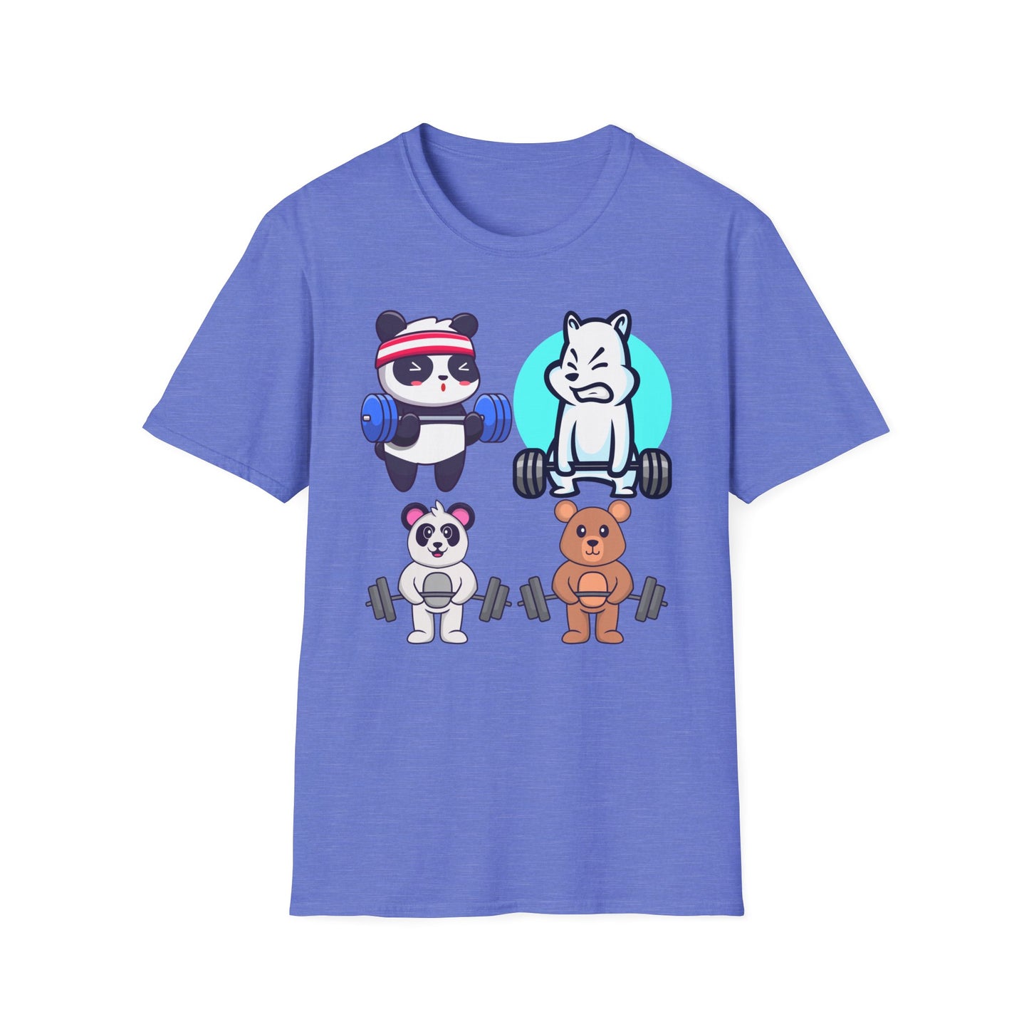 Funny Workout T-shirt for Panda Lover gift for GYM Lover Shirt Funny Bear Working out Tee for Bear Lover Fitness Lover T shirt