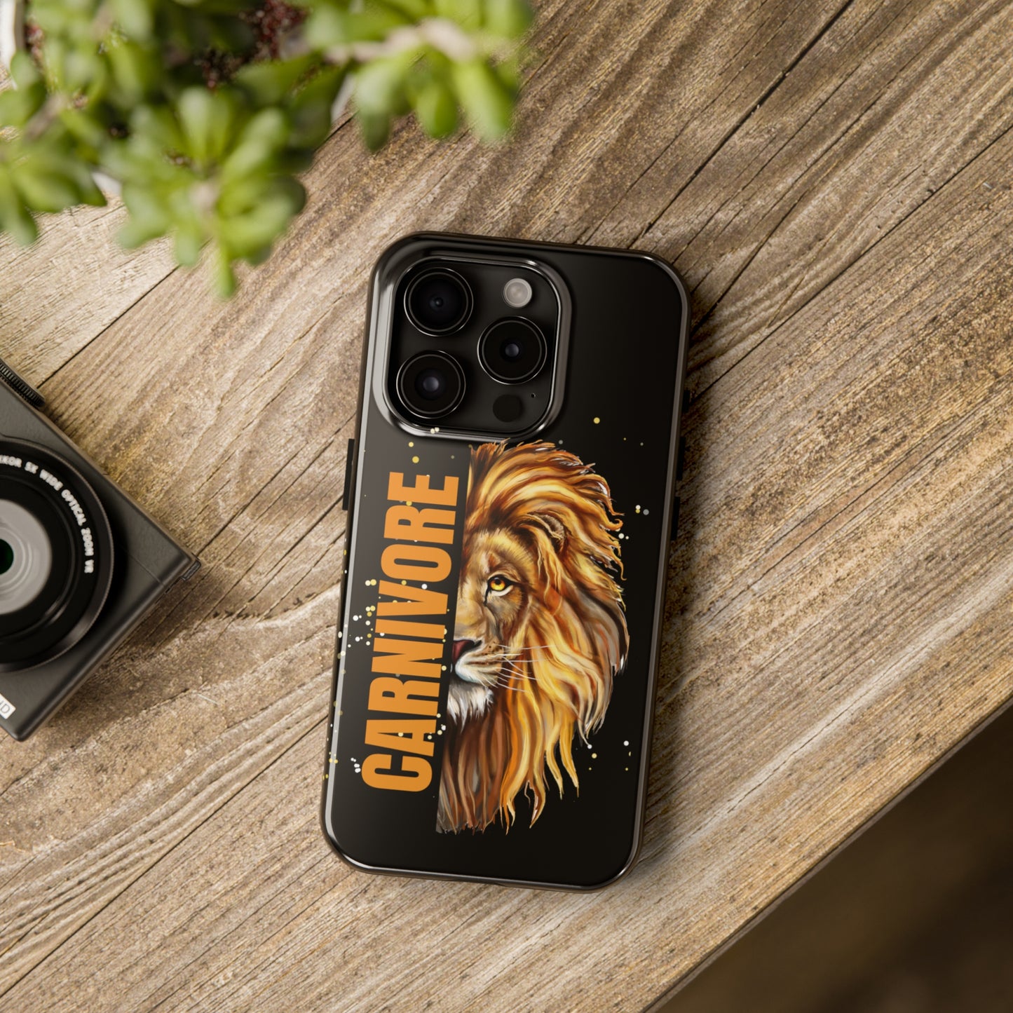 iPhone Case Lion Phone case for Carnivore gift for Lion Lover gift for him or gift for Her Tough Phone Cases