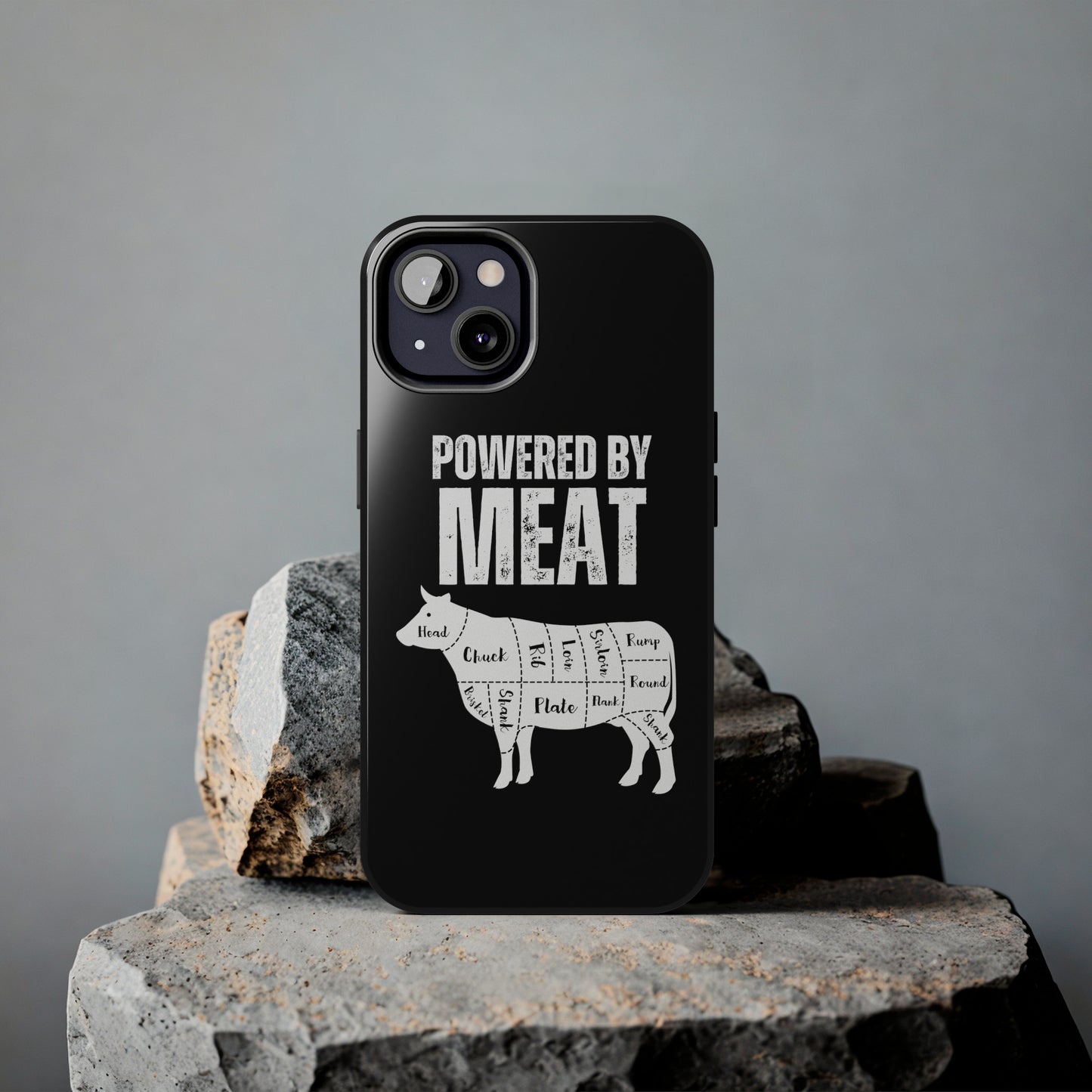 Funny iPhone case for Carnivore gift for Meat Lover gift for BBQ Lover gift for Grilling Grill Master iPhone protective case