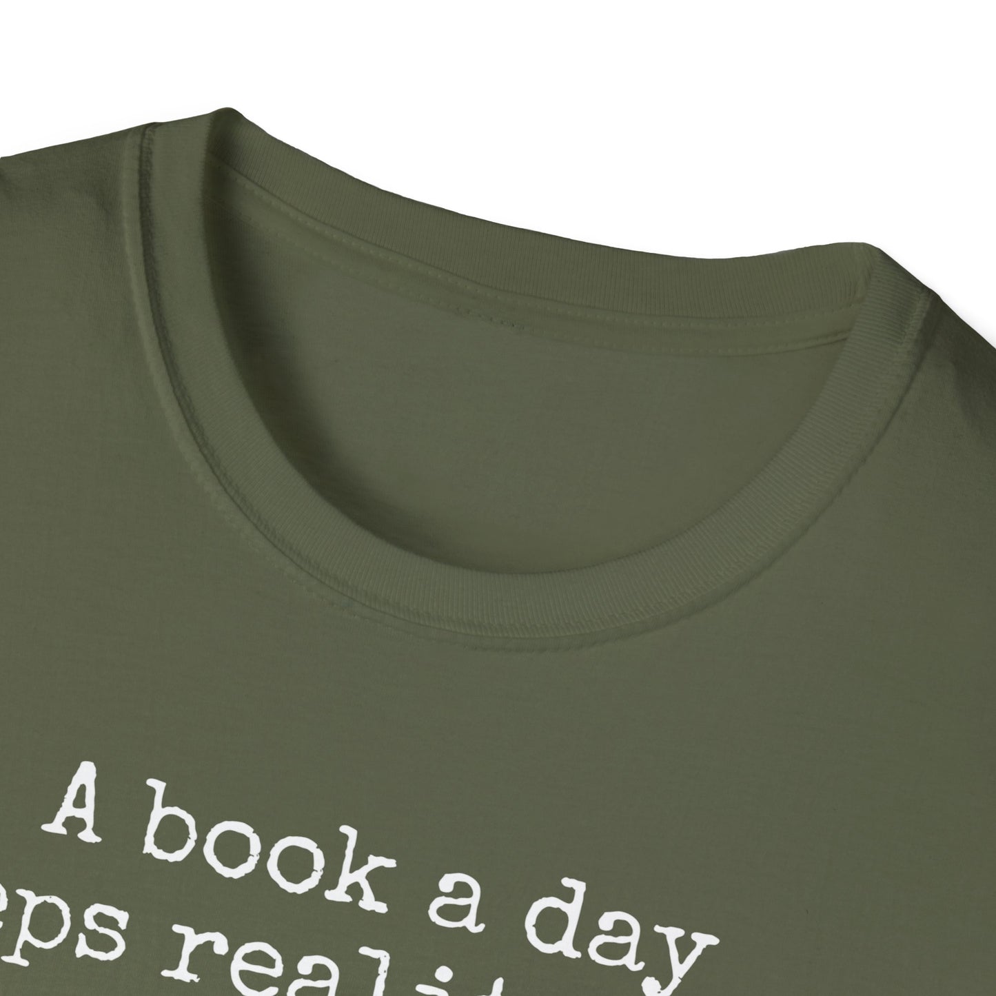 Bookish T Shirt for Reading Lover gift for Book Lover Tshirt Reading Shirt for BookWorm gifts for her A Book A Day Keeps Reality Away Tee