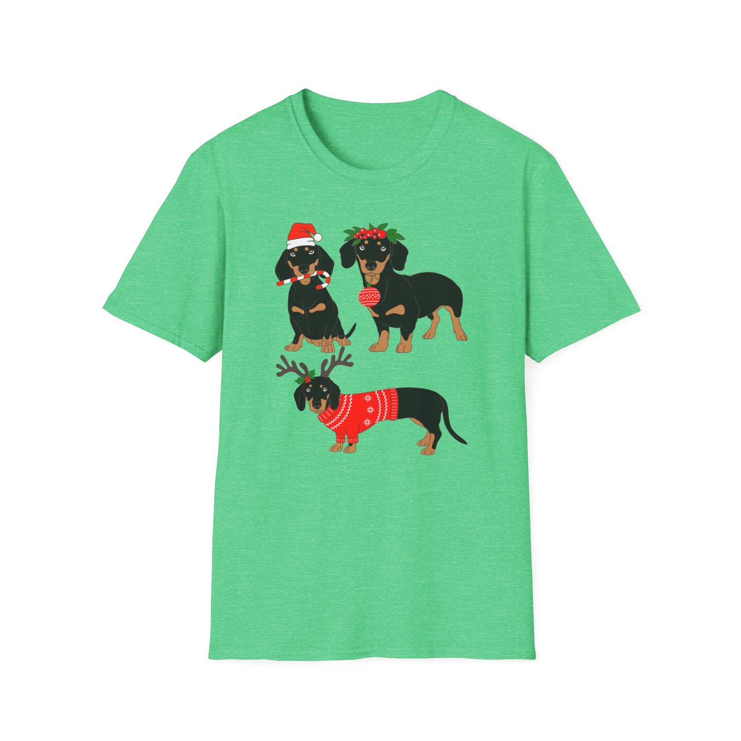 Dachshund Tshirt for Christmas present for Dog Lover gift for Dachshund Mom gifts Cute Weiner Dog Tshirt for Women's Christmas gifts