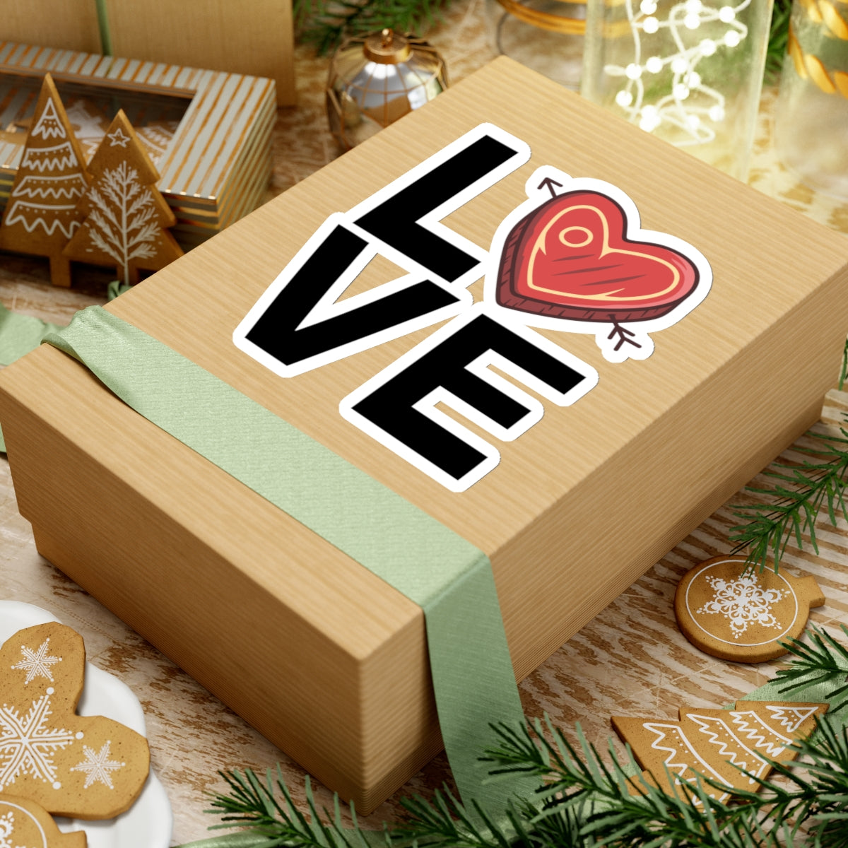 Steak Lover Sticker for Steak Lovers gift for Meat Lover Stickers for Carnivore Gifts I Love Steak and Meat!