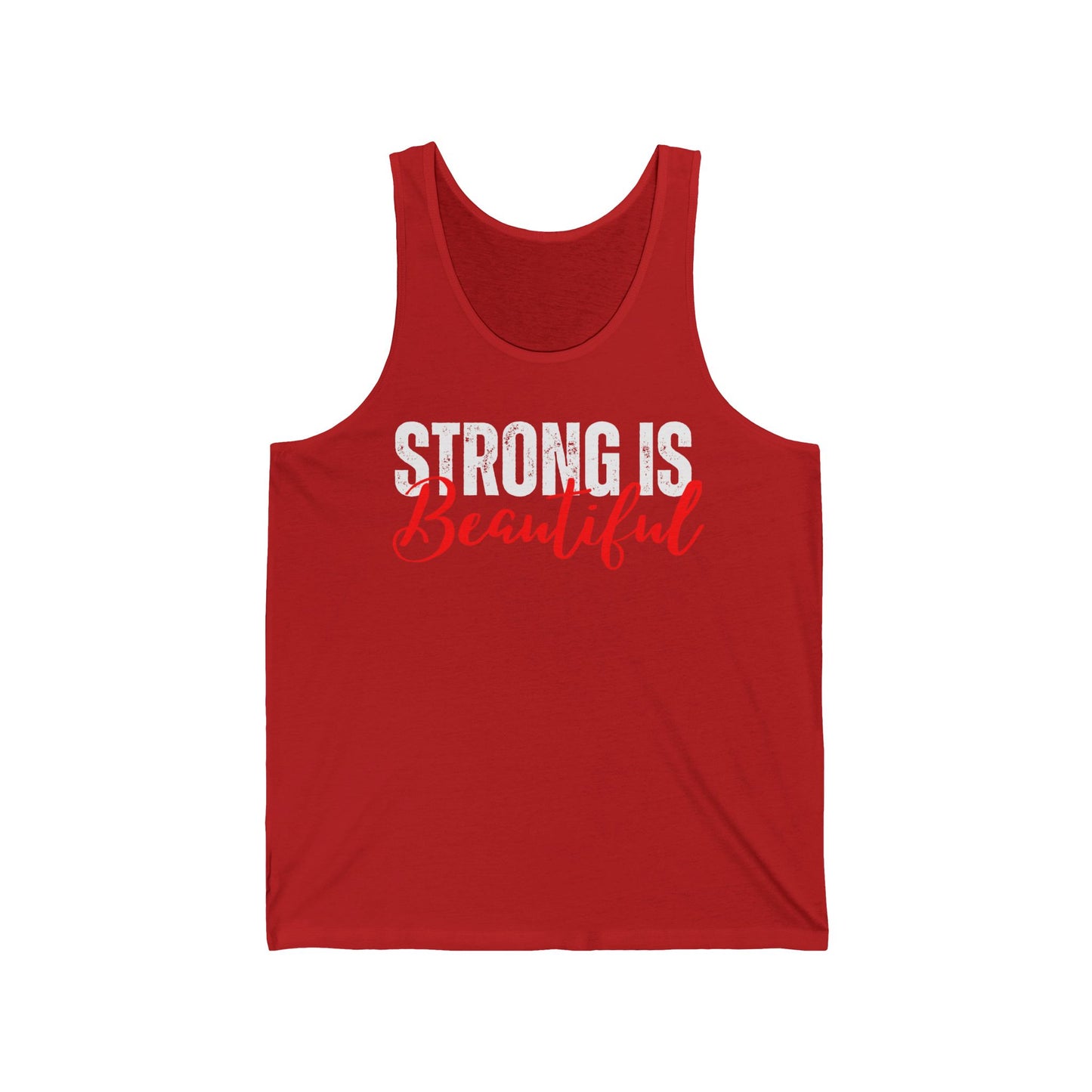 Strong is Beautiful Tank Top for Workout Tank Tops for Gym Tank Top for Womens gifts for Gym Rat gift Gym Lover Tank Top Fitness Lover gift