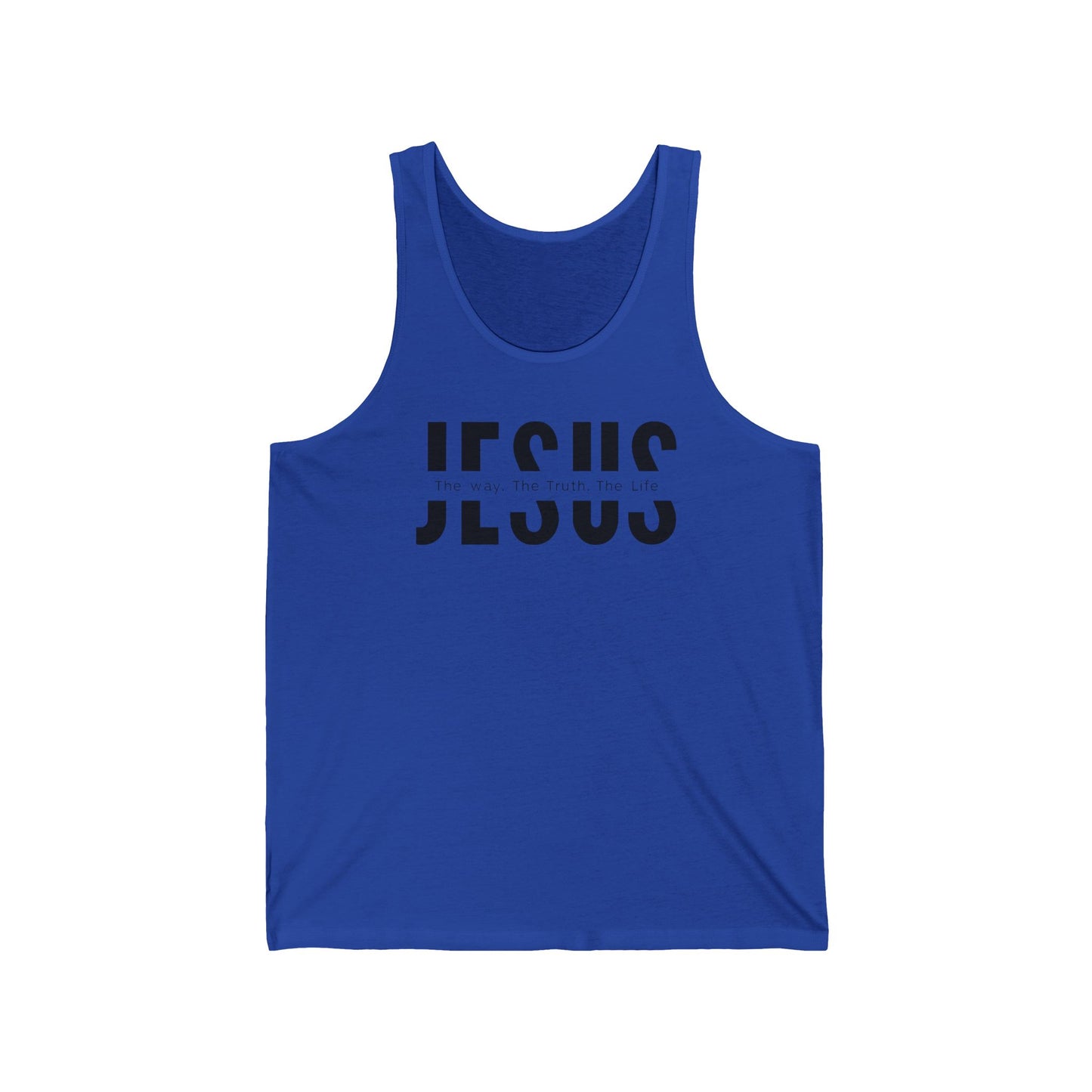 Faithful Workout Tank Top, Christian Gym Shirt, Jesus Unisex Tank, Spiritual Tank Top, Religious Jersey Tank, Inspirational Tank
