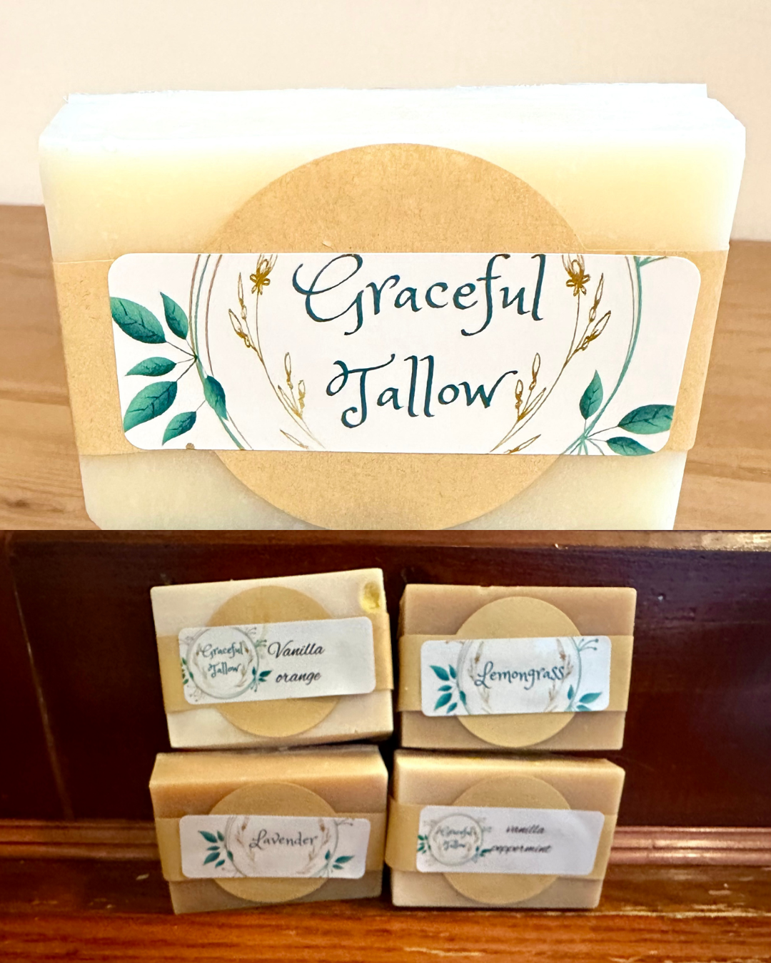 Tallow Shampoo Body Bar Soap Moisturizing Shampoo Bars All Natural Soap Essential Oil Soap for Sensitive Skin Body Soap Face Soap for Carnivore gift