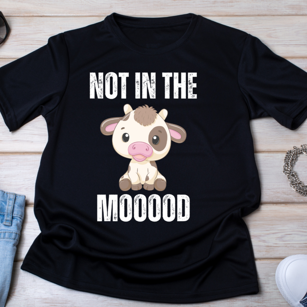 Funny T-Shirt for Meat Lover gift Funny Cow Shirt Carnivore gift Not in the Mood