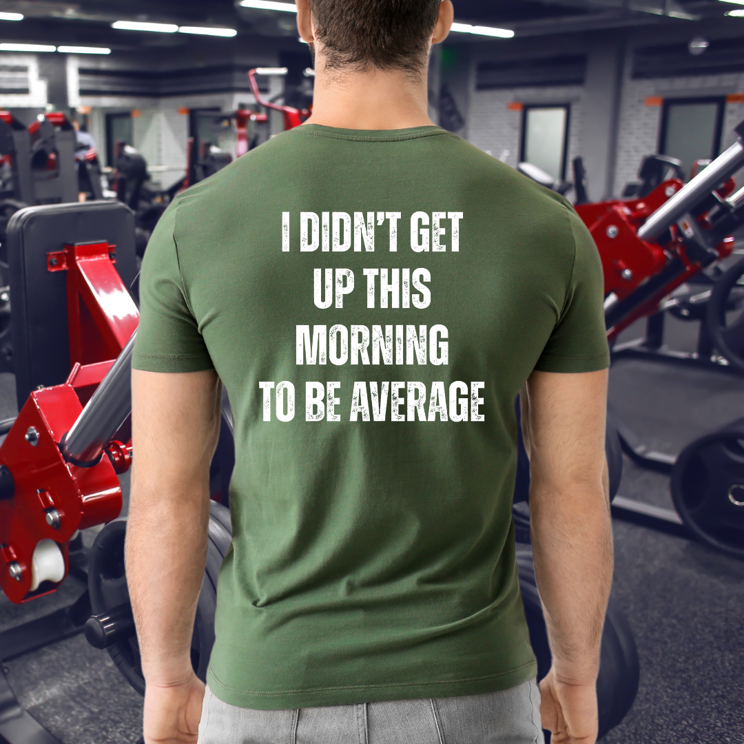 Motivational Workout T-Shirt, Fitness Tee, Exercise Apparel, Gym Motivation Clothes, Weightlifting Top, Powerlifting T Shirts for Him gift