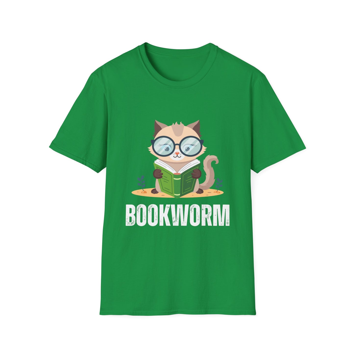BookWorm T-Shirt for Book Lover gift for Reading Lover gift for Cat Lover gift for Bookworm gift for Cat Lover T Shirt - Cat Reading