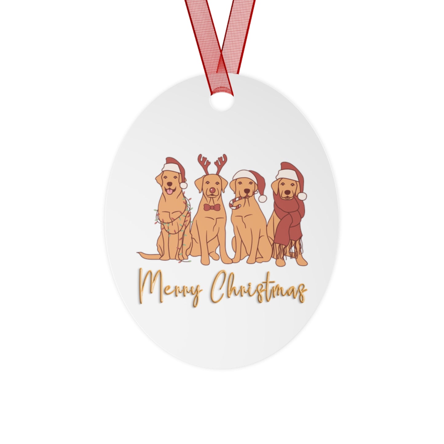 Golden Retriever Ornament for Christmas Dog Ornaments for Golden retriever gift for Dog Mom gifts for Christmas Dog presents for Her