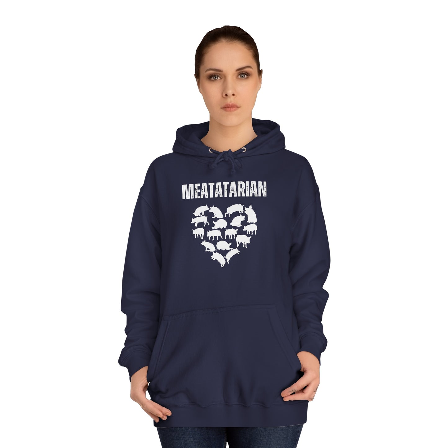 Meat Lover Hoodies Funny Hoodie for Meat Lover gift for Carnivore Hooded SweatShirt MEATATARIAN Hoodie