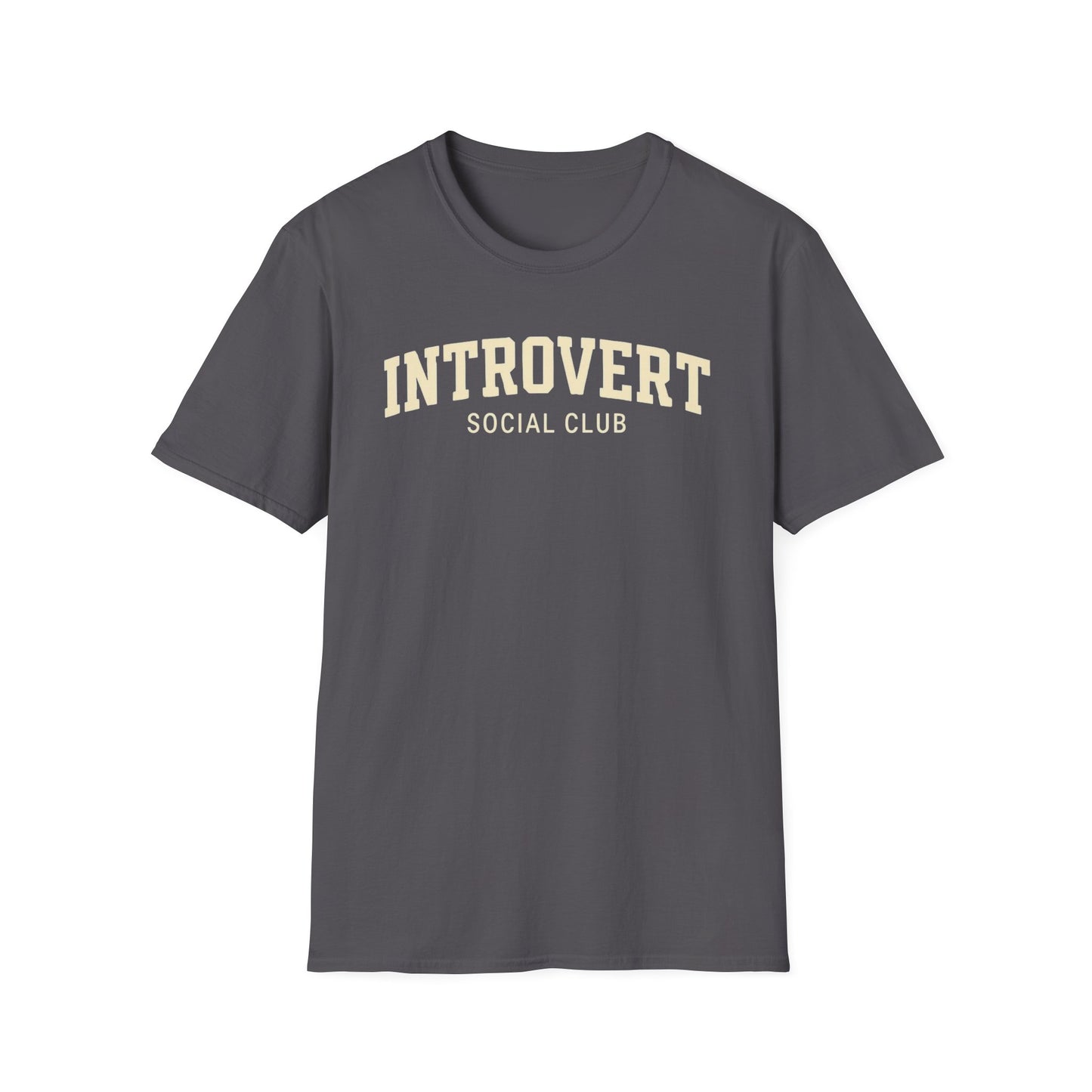 Introvert Social Club FUnny Introverted T-Shirt, Introverted Friend Gifts, Funny Graphic Tee, Social Distancing Shirt, Graphic Tee for