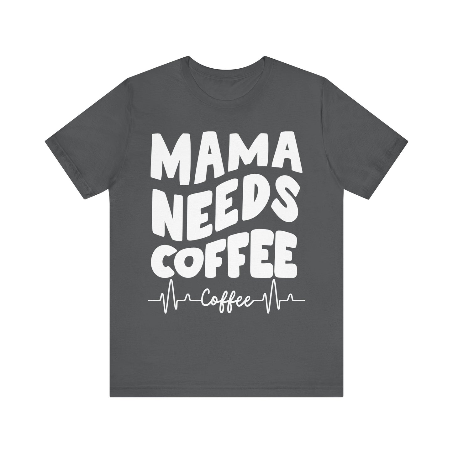 MAMA Needs COFFEE Shirt for Coffee Lover gift for Mothers Day gifts for Mom Groovy Mommy Shirts for Women