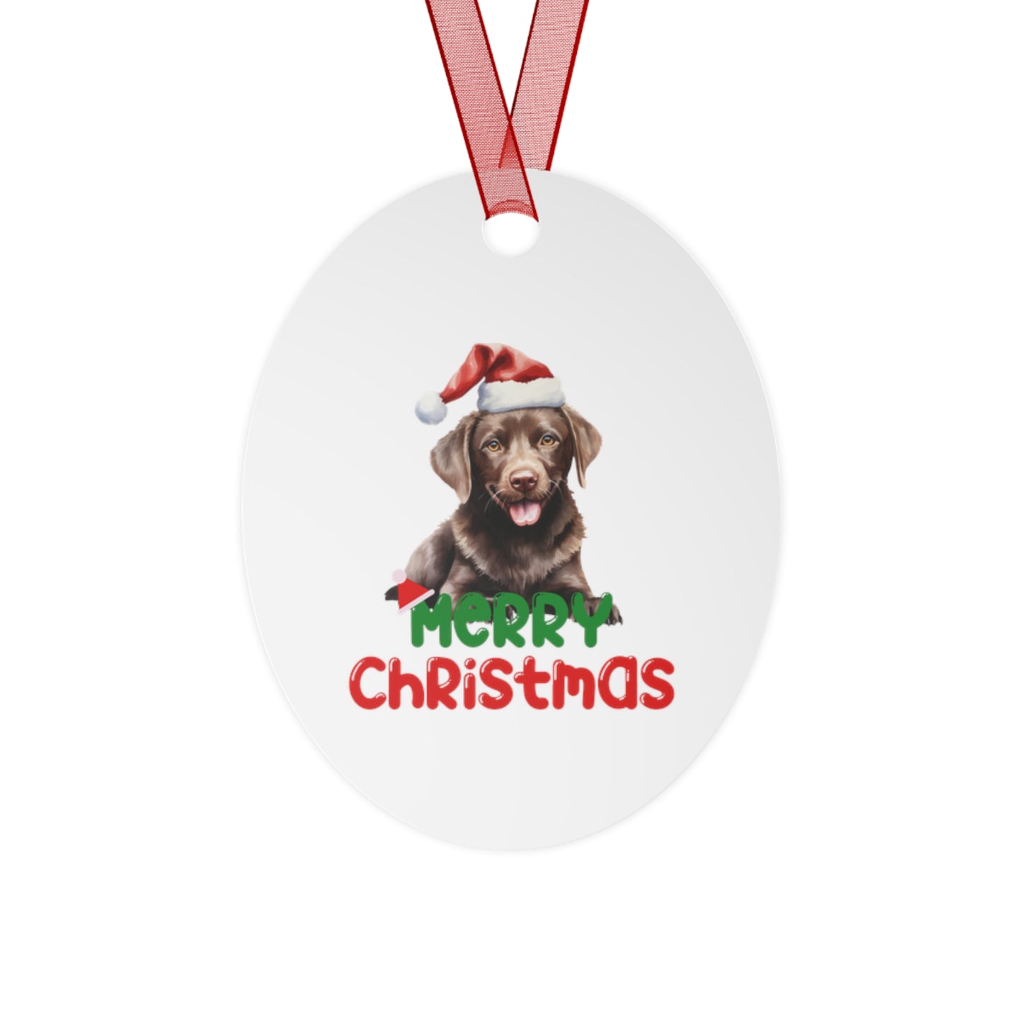Dog Christmas Ornaments for Chocolate Lab Ornament for Labrador Retriever Ornament for Brown Lab gifts for Lab Mom gifts for Christmas