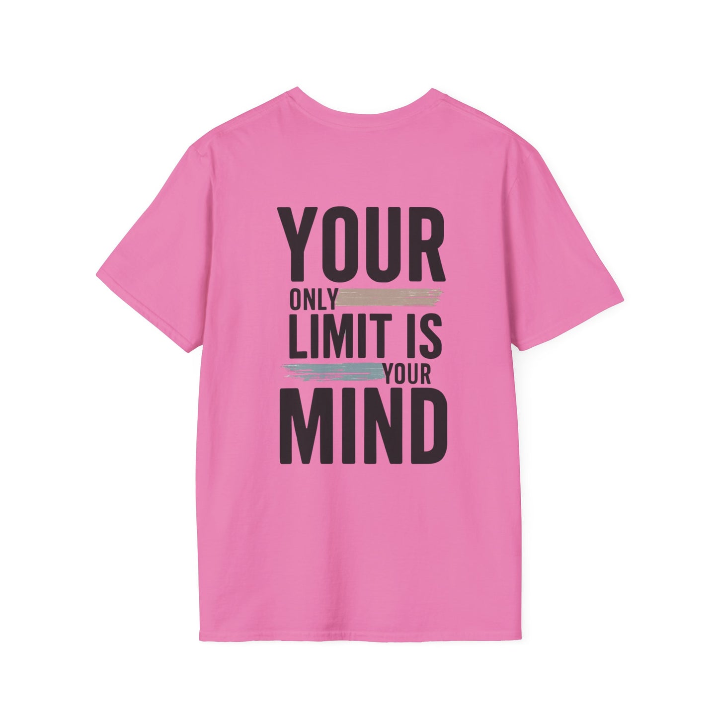Motivational Unisex Softstyle T-Shirt, Inspirational Tee, Positive Quote Shirt, Mindful Clothing, Graphic Tee for Men and Women