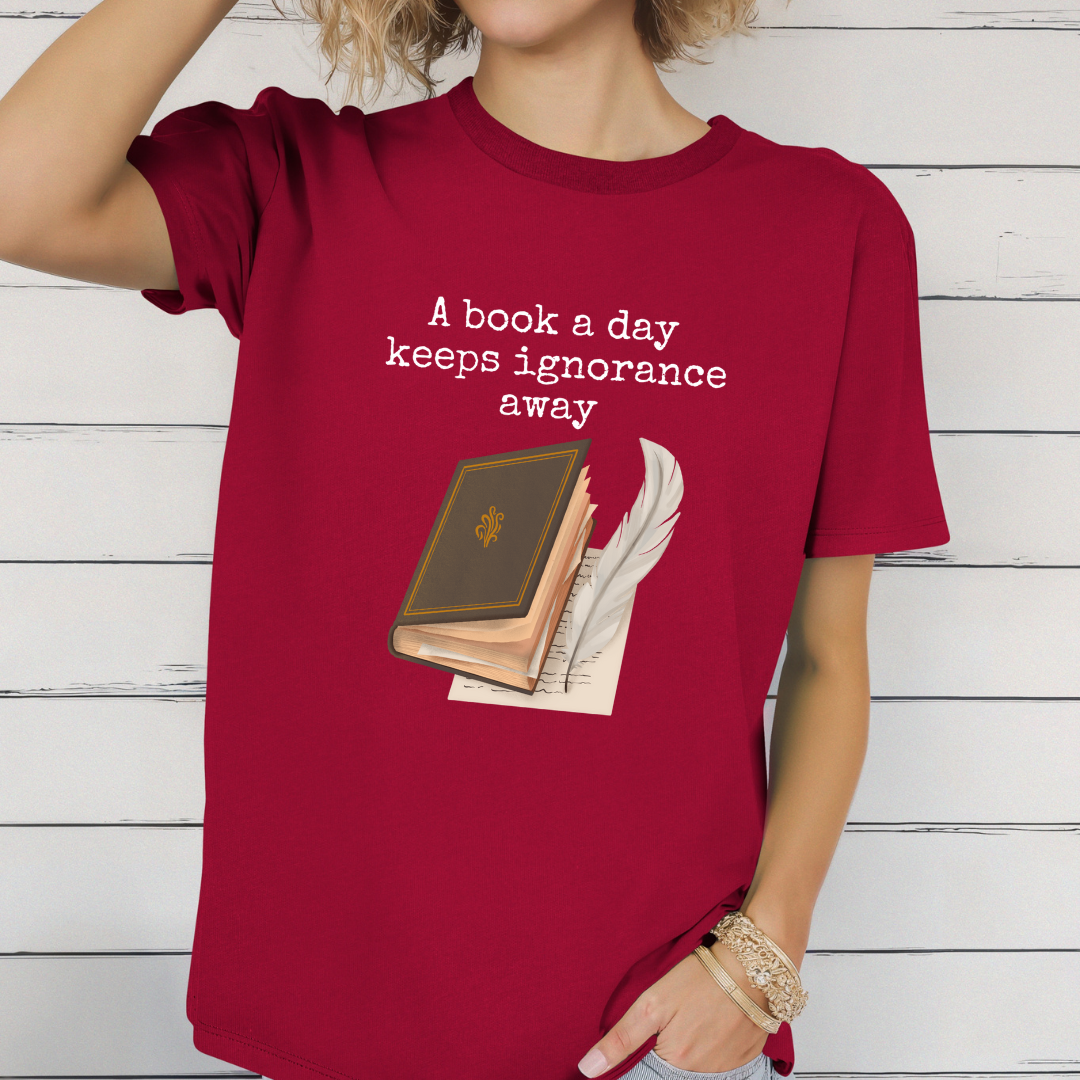 Book Pun Shirt Funny Book Saying Tee Book Meme Tshirt Funny Reading T Shirts for Bookworms T-shirt Reading Quote T-shirts for Him