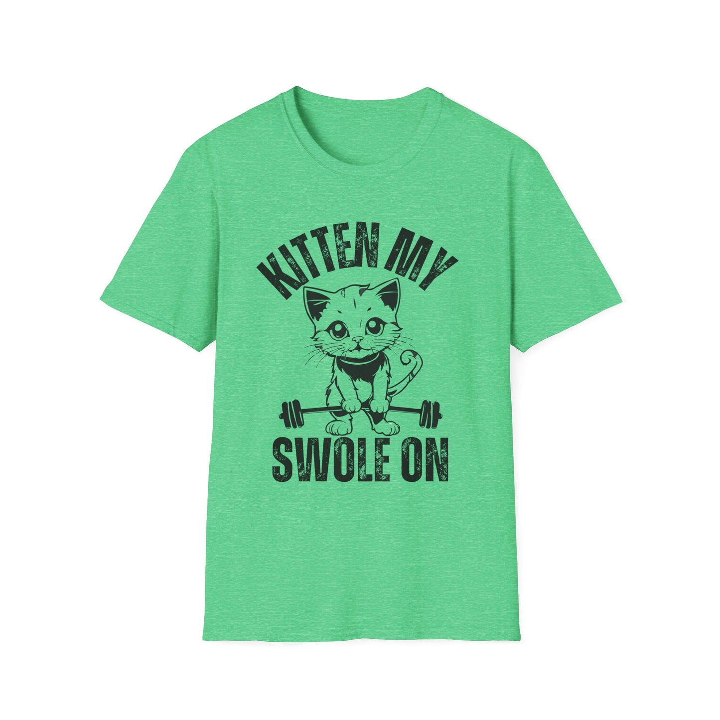 Kitten My Swole On T-shirt Cute Cat Gym Shirt for Cat Lover gift for Gym Top, Kitten My Swole On T-shirt Funny cats lifting weights