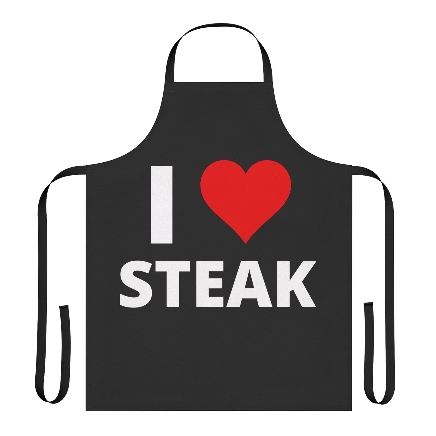I Love Steak Apron for Cook gifts for Chef Cooking Apron for Men Funny Meat Apron for Meat Lover gift for BBQ Lover Barbecue Grilling Dad