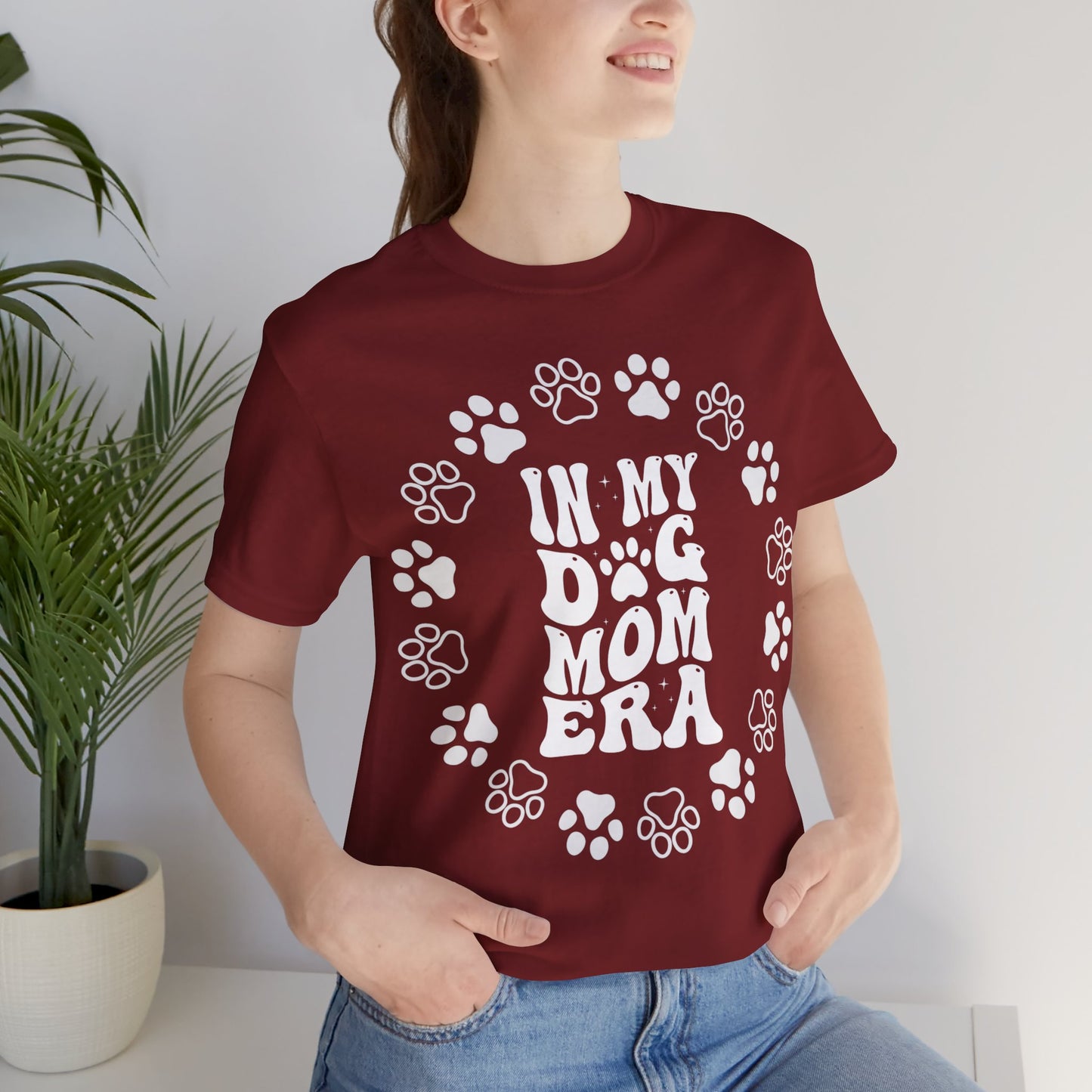 Groovy Dog Shirt In my Dog Mom Era T-shirts for Dog Lovers gifts for Dog Momma T Shirts for Her Cute Dog Mommy T-shirts for Women gifts