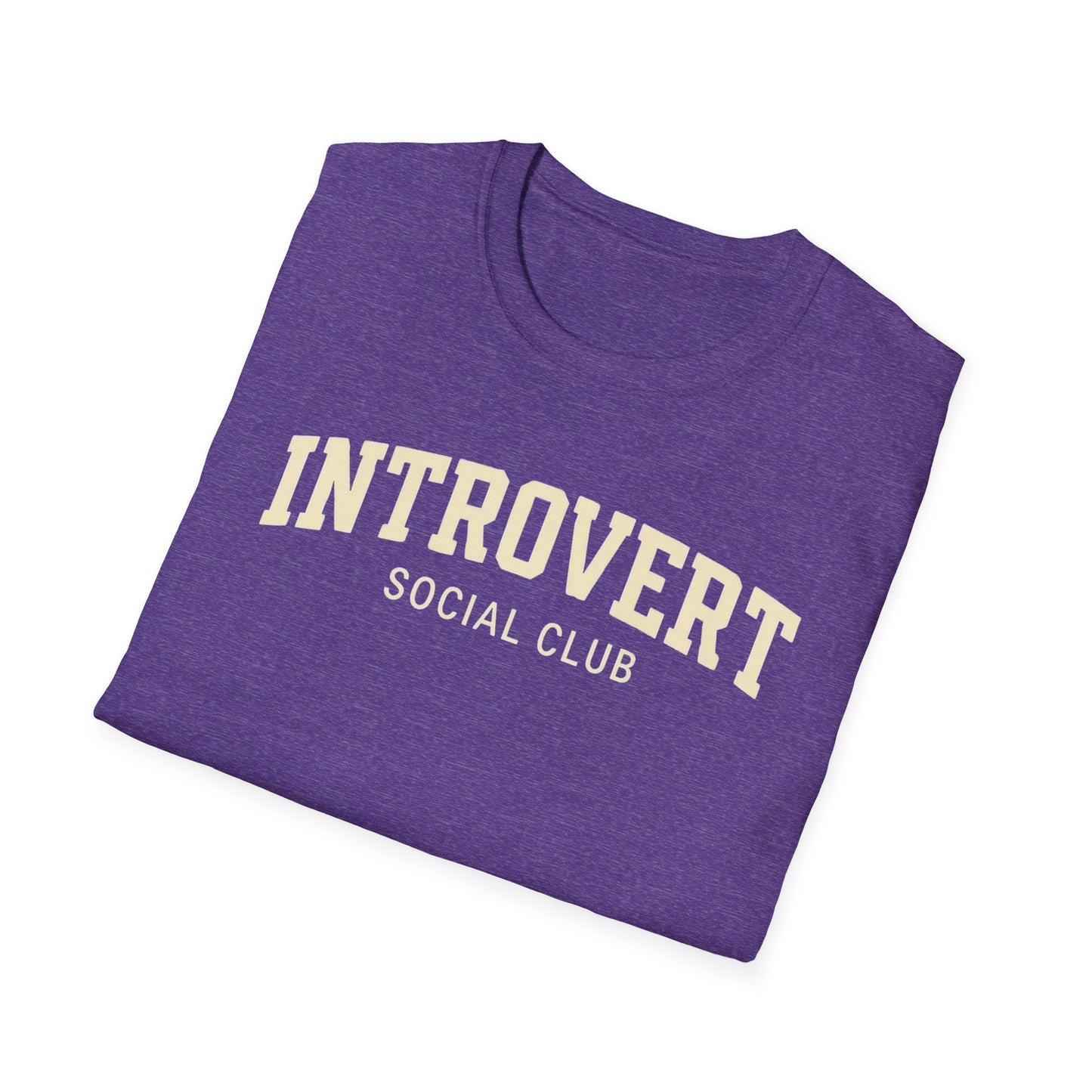 Introvert Social Club FUnny Introverted T-Shirt, Introverted Friend Gifts, Funny Graphic Tee, Social Distancing Shirt, Graphic Tee for