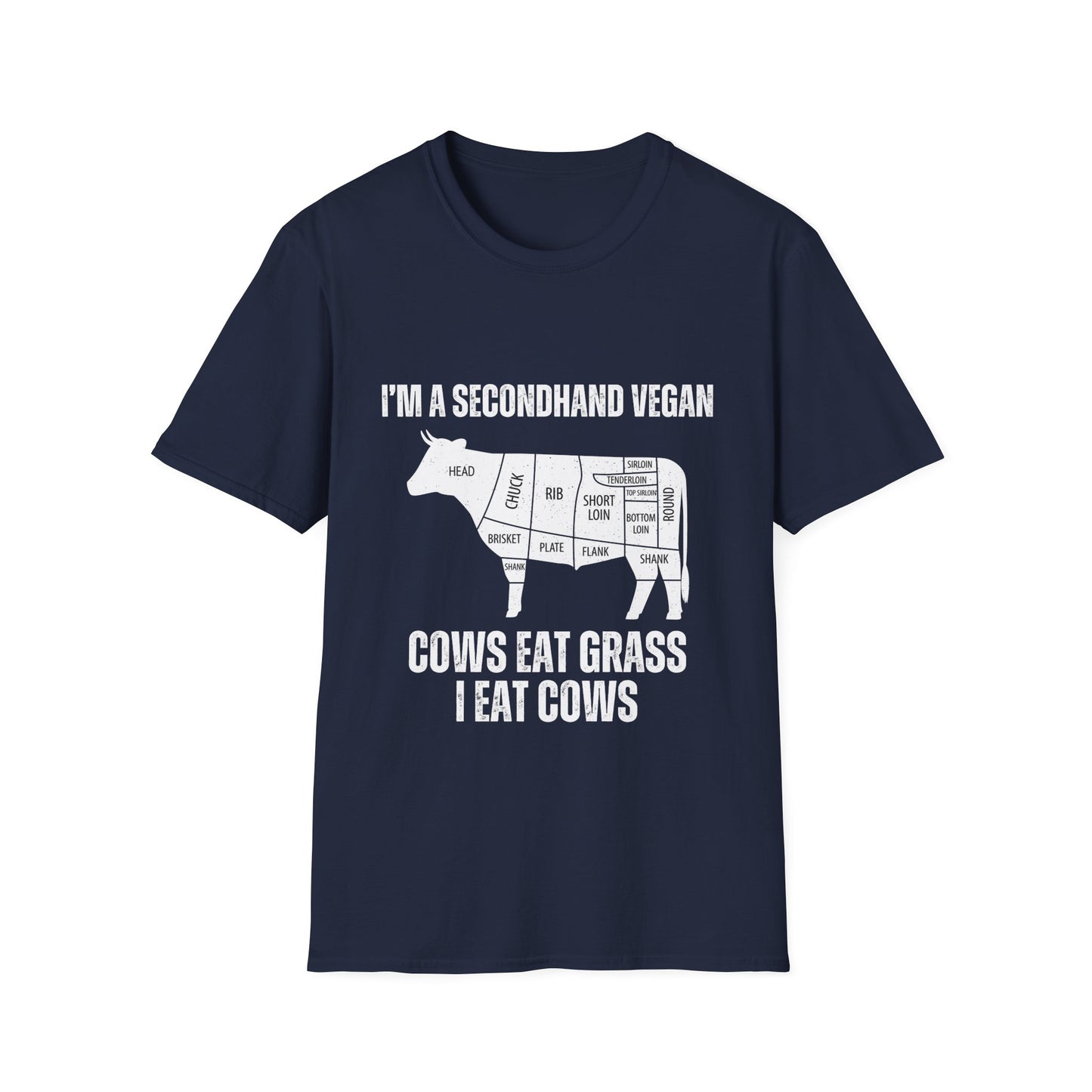 Funny Shirt for Meat Lover gift for Carnivore gift for Valentines Day gift for Him - Meat T-shirt - Funny T shirt for Her - Secondhand Vegan