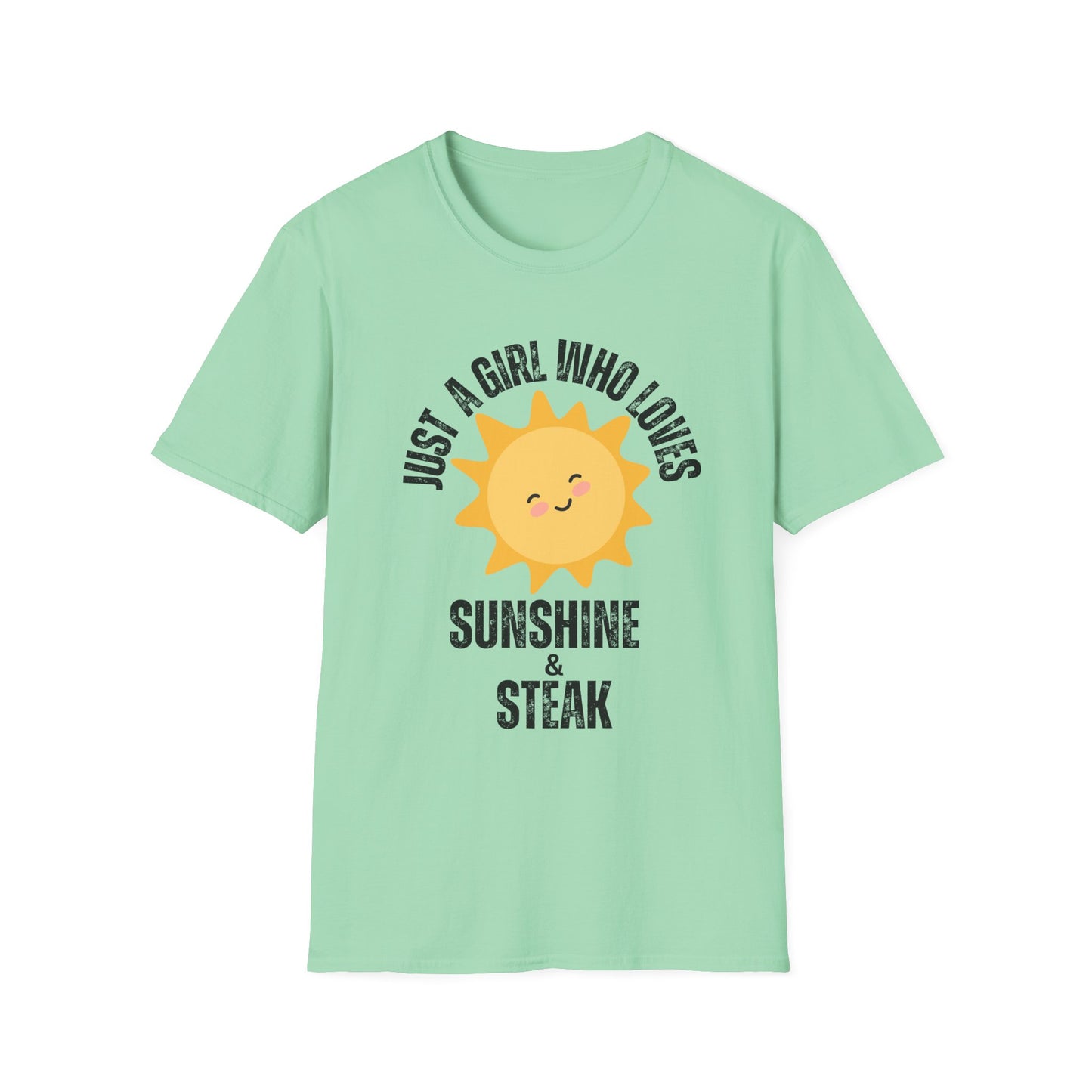 Cute Meat T-shirt for Meat Lover gift for Steak Lover gift for Steak Lover Shirt for Her Steak and Sunshine Lover Tee