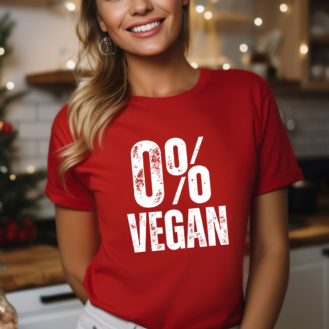 Funny T-Shirt for Meat Lover gift Funny Meat eater Shirt Carnivore gift 0% Vegan T Shirt Carnivore T-shirt