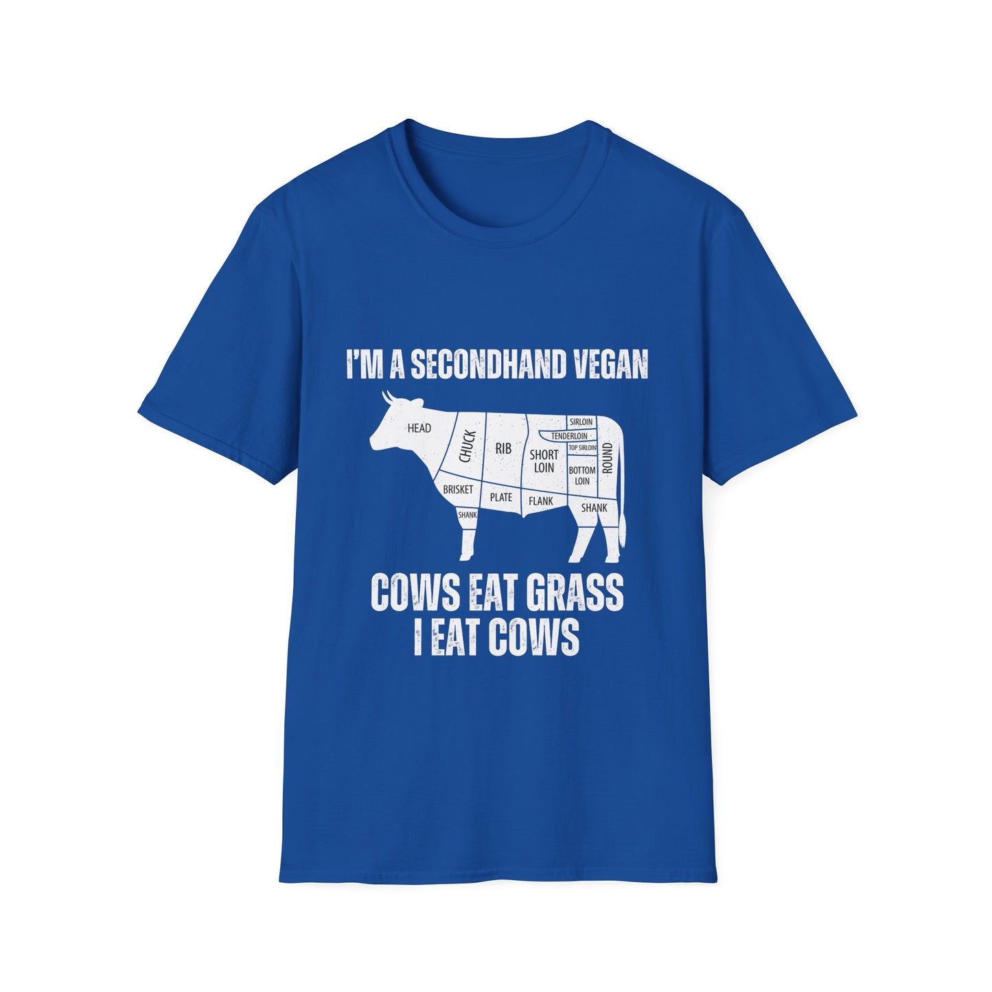 Funny Shirt for Meat Lover gift for Carnivore gift for Valentines Day gift for Him - Meat T-shirt - Funny T shirt for Her - Secondhand Vegan