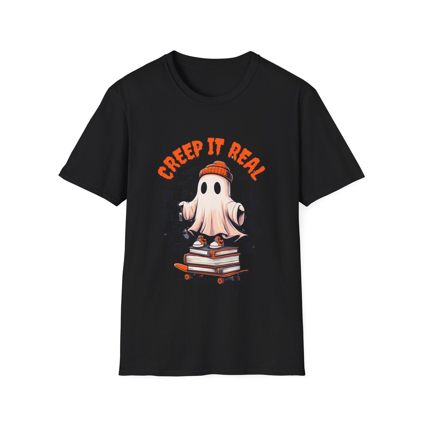 Book Halloween Shirt Ghost Halloween Tshirt Shost T-shirt for Halloween Party T Shirt for Halloween gifts for spooky season Fall t-shirts