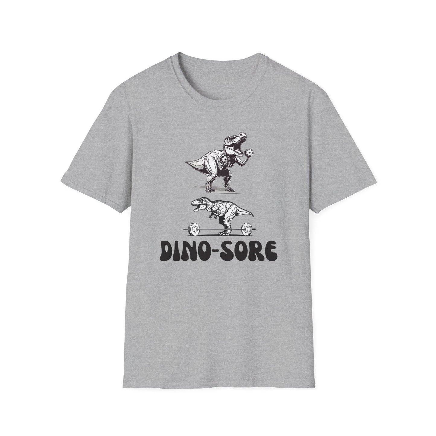 Funny Workout Top for Gym Shirts for Powerlifting T Rex Shirt Dino Sore Pun T Shirt for Fitness Enthusiasts gifts for Gym Lover T-shirts