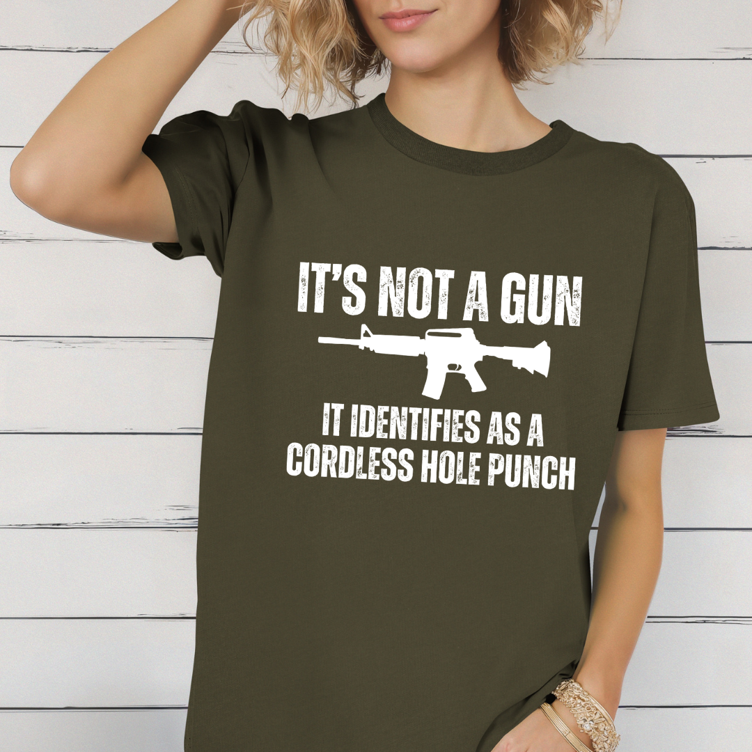 Funny Pro Gun gift for mens Shirts for 2nd amendment support t-shirts for Him gifts for Christmas Gun Pronoun AR T Shirt for hunting gifts
