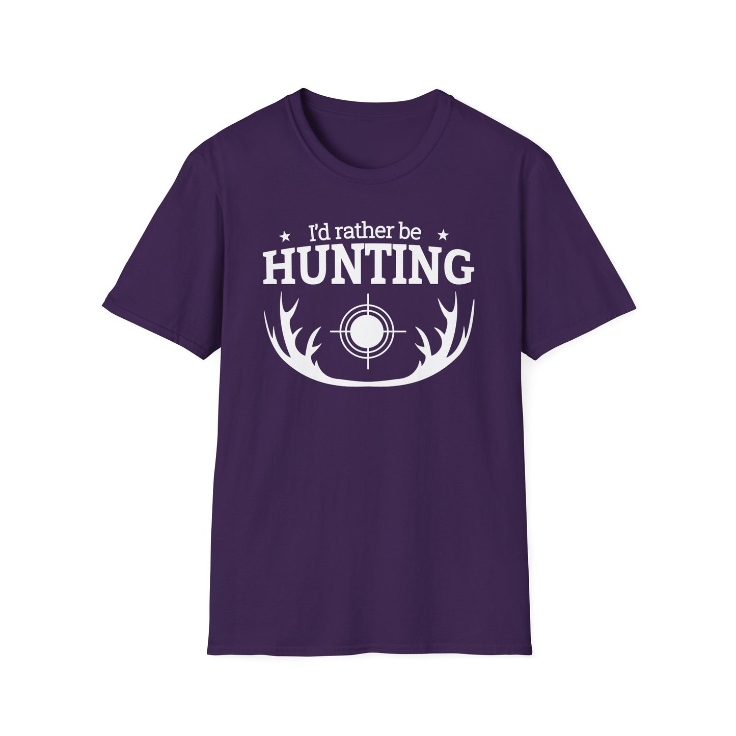 Deer Hunter T Shirt I'd Rather Be Hunting Shirts for Hunting gifts for Men TShirt Hunting T Shirt for Hunting gifts for Him gift Christmas