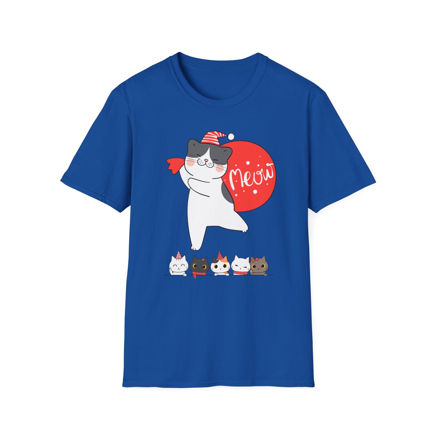 Cute Kitten Shirt for Christmas cat Presents for Cat Mom gifts for Christmas present for Cat Lover T-shirt Adorable Cats T Shirts Meow