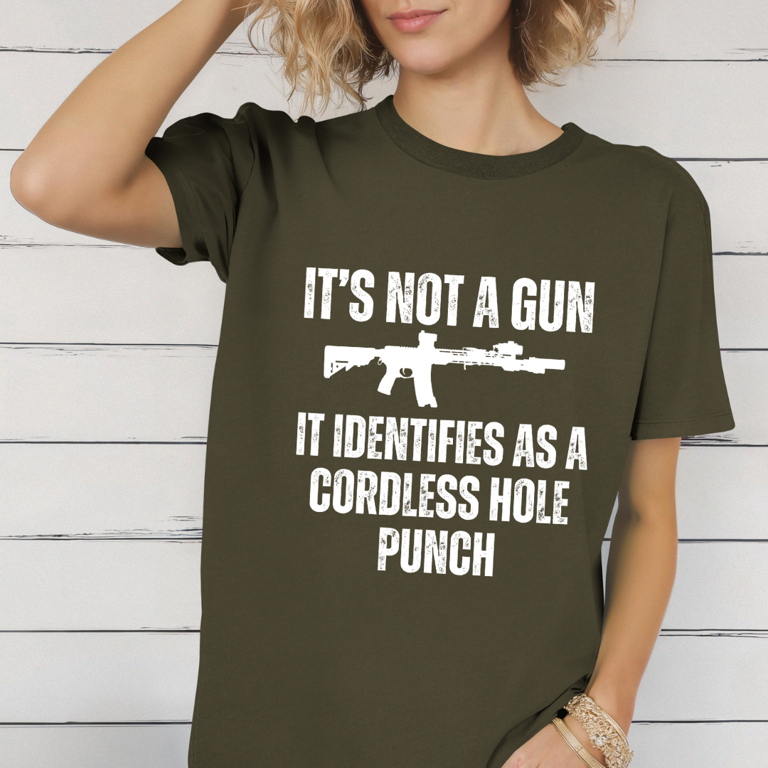 Funny Gun Tshirt for Hunting gift for Hunter T Shirts AR Guns T-shirts for 2nd Amendment supporter T Shirts for 2024 election Shirt for men