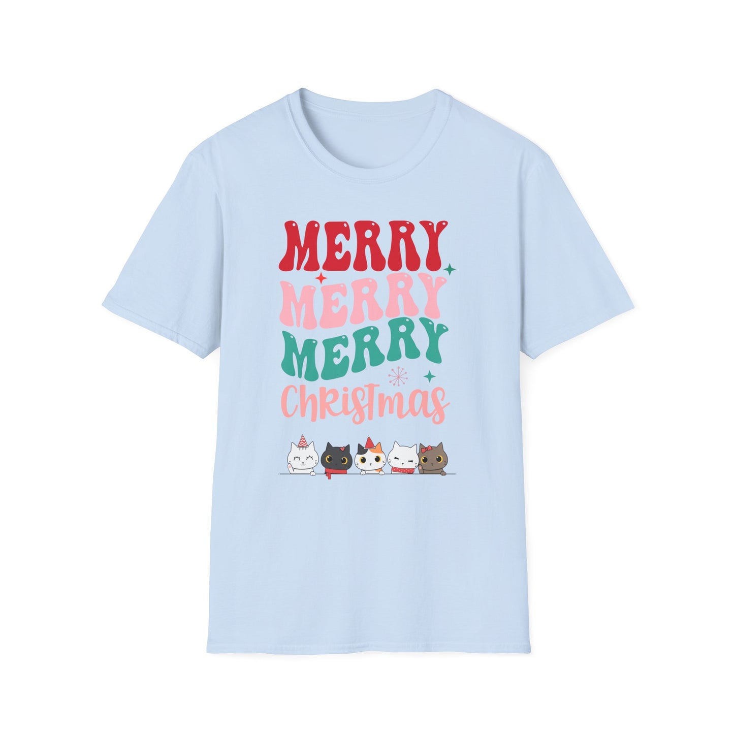 Groovy Christmas Shirt for Cat Lover gifts for Cat Lady T-shirt for Christmas Tshirt gifts for Cat Mom T-shirts for Christmas gift for Women