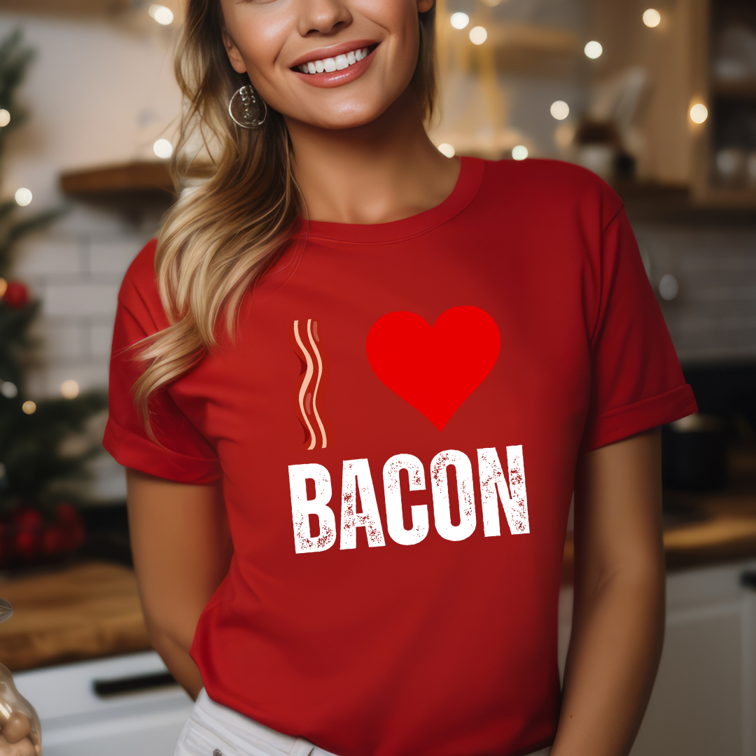 Bacon Lover Shirt for Meat Lover gift for Carnivore T Shirt for Healthy Diet Shirts for Keto T-shirt for Food Lover gifts Breakfast T-shirts