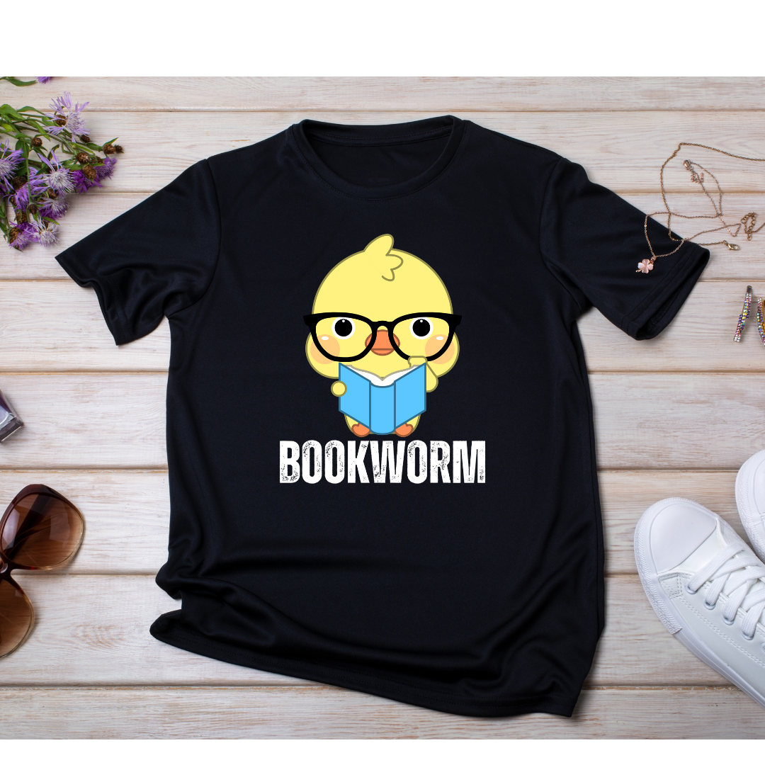 BookWorm T Shirt for Book Lover gift for Reading Lover gift for Duck Lover gift for Bookworm gift - Duck T-shirt - Animals Reading