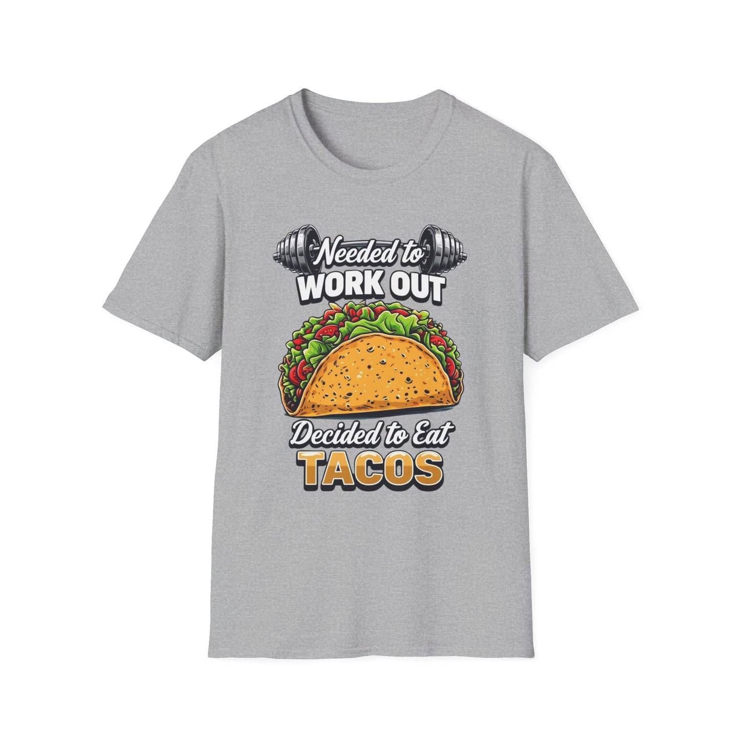 Taco Workout Shirt for Tacos Lover gift for Taco T Shirt for Gym TShirts Funny Taco Tee for Fitness Lover gifts for Foodie T-shirts for Him