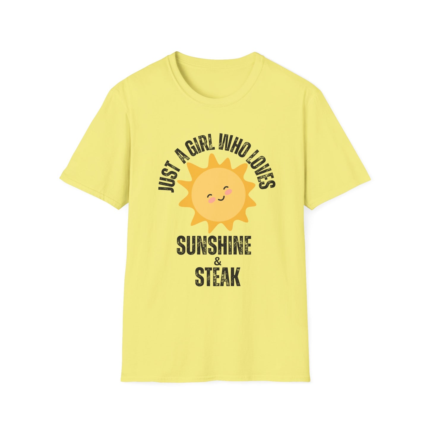 Cute Meat T-shirt for Meat Lover gift for Steak Lover gift for Steak Lover Shirt for Her Steak and Sunshine Lover Tee
